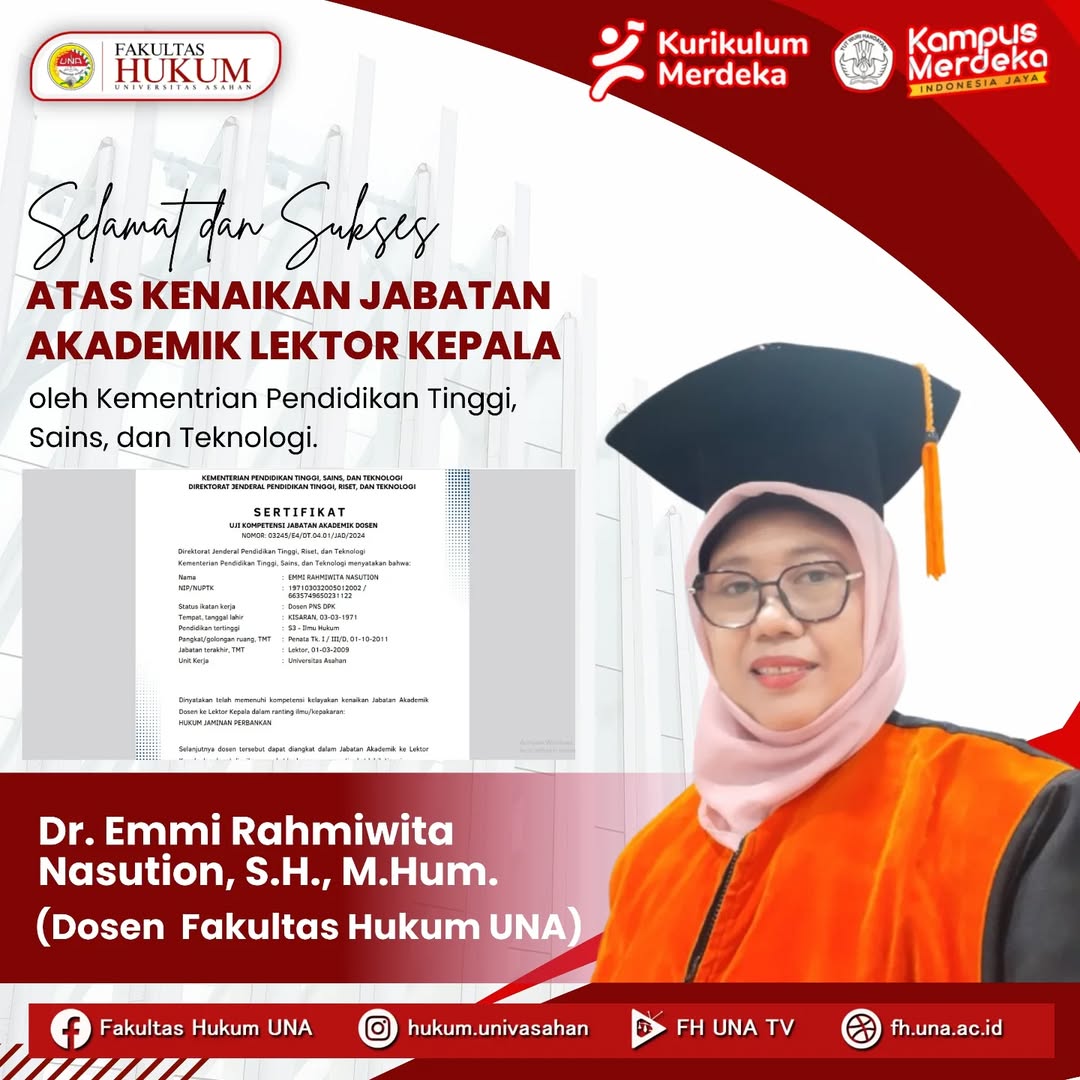 Lektor Kepala Dr. Emmi